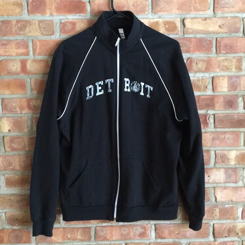 MADE IN DETROIT Screen Print Track Jacket